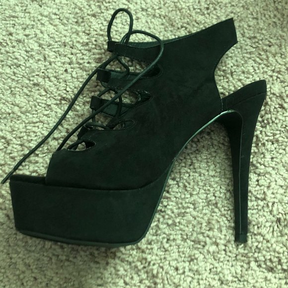 Cathy Jean Shoes - cathy jean black stilettos